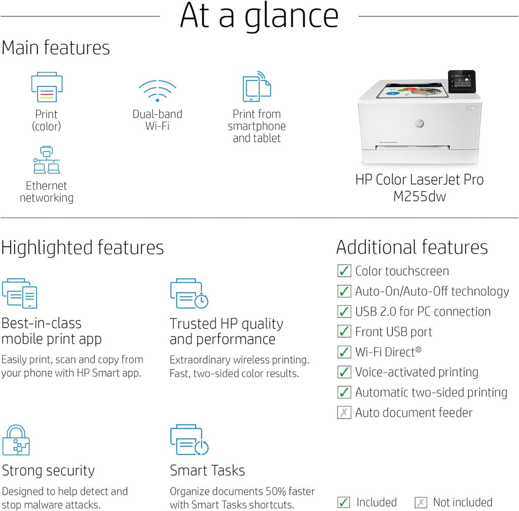 HP Color LaserJet 255dw Wireless Printer | IBC INTERNATIONAL