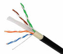 UTP CAT6 Outdoor Roll Cable 305m 0.50MM, Full CCA Double Jacket (PVC+PE) IW-OTD60A Guarantee 110 meters working length