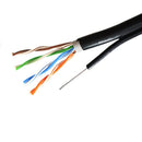 UTP CAT5e (IW-FA05110) 0.50mm Full CCA - Roll 305MT Grey Color- Guarantee 110 meters working length 0.8 PVC