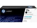 HP 17A Black Toner Cartridge / 1.6k Pages - (CF217A)
