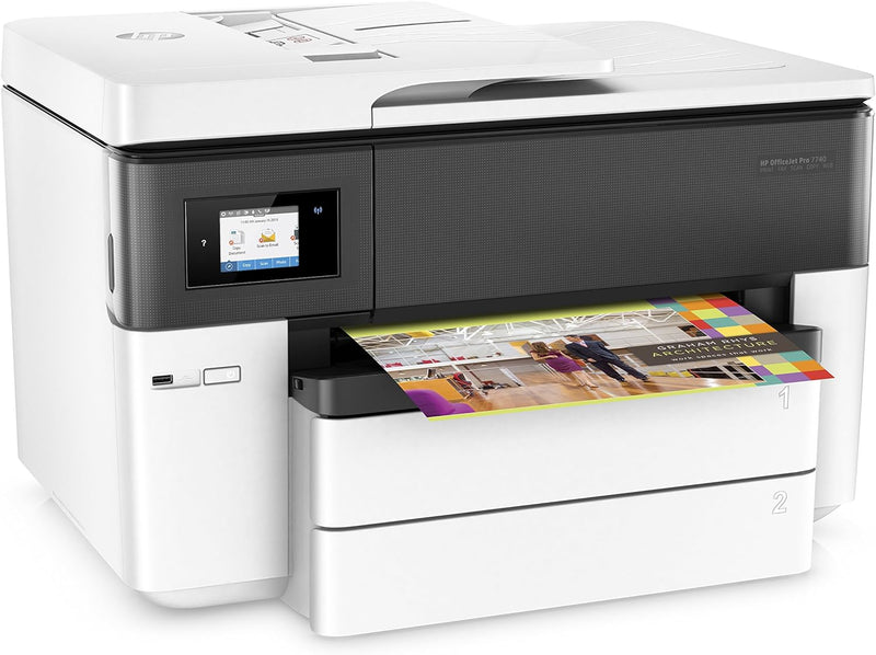 HP 7740 OfficeJet Pro Wide Format All in One Printer - [G5J38A]