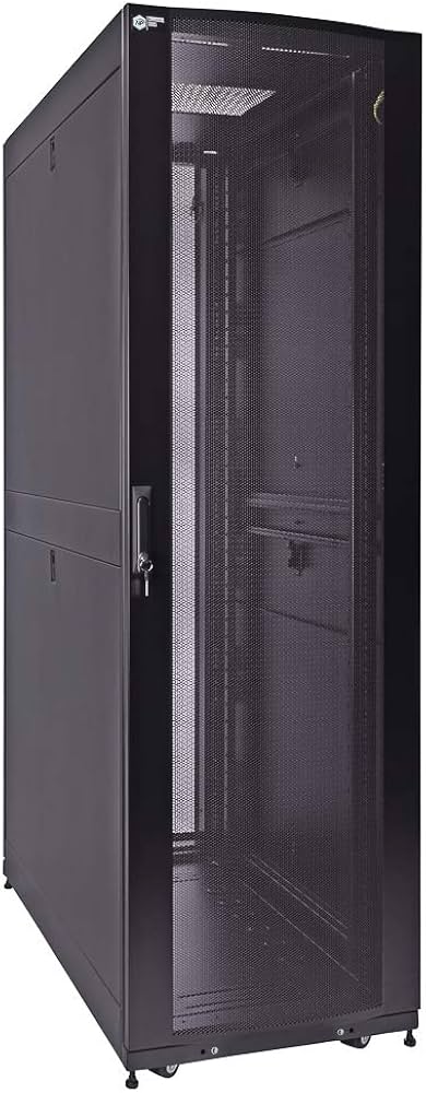 EussoNet 42U - W800*D1200 - Front Door Perforated - Rear Door Perforated  - Server Cabinet EU-EJS8242-PP