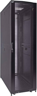 EussoNet 42U - W600*D1200 - Front Door Perforated - Rear Door Perforated  - Server Cabinet EU-EJS6242-PP