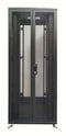 EussoNet 42U - W800*D1000 - Front Door 2 Sections Perforated - Rear Door 2 Sections Perforated  - Server Cabinet EU-EJS8042-PP