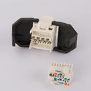 Keystone Jack Toolless With Shutter UTP Cat6 - EU-3KJC6AUTP